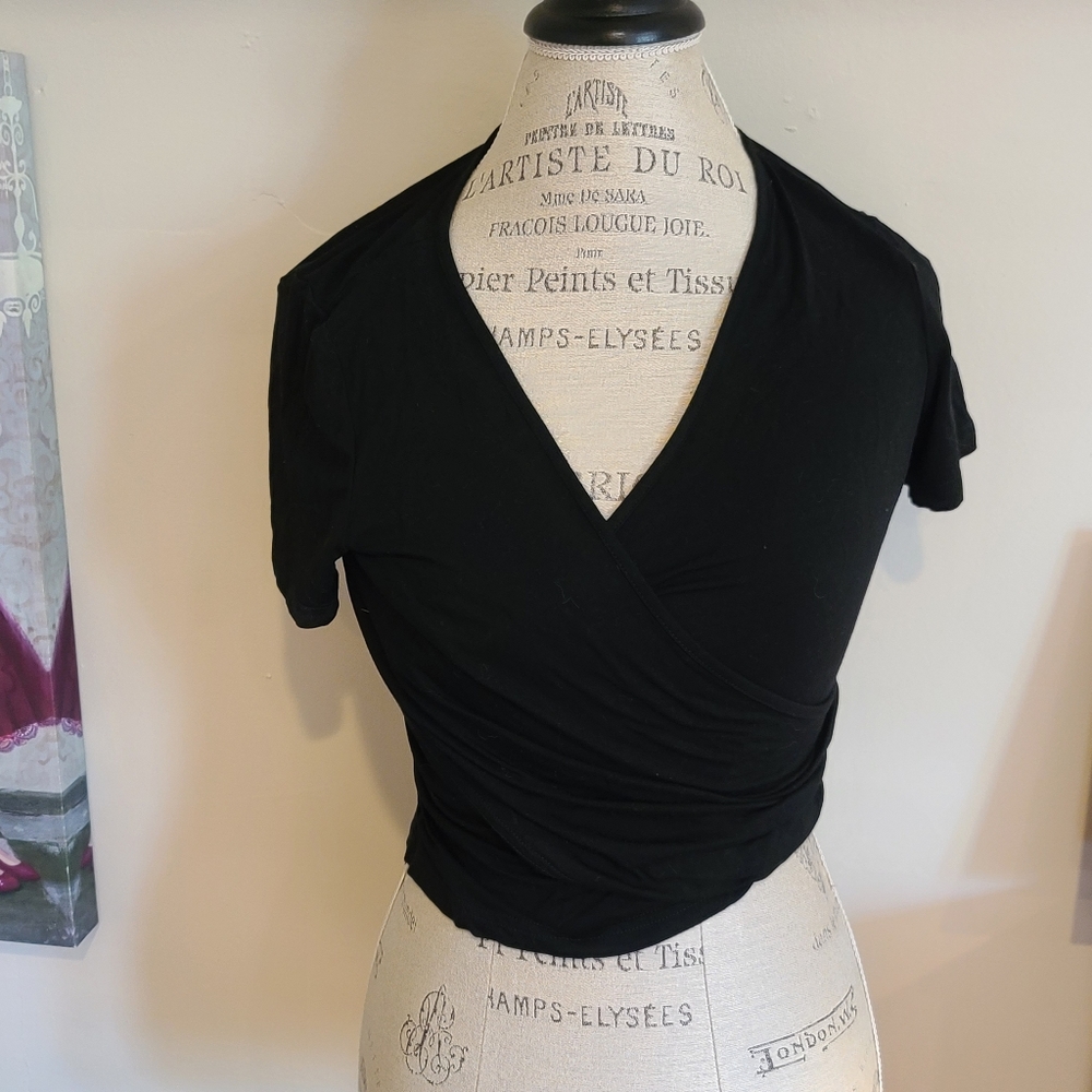 Black Crop Top